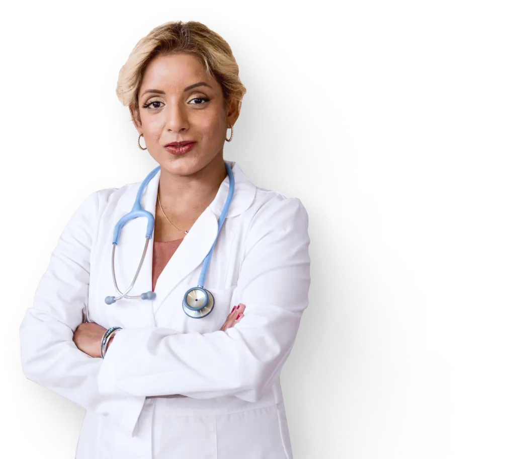 Dr. Gina, Emma Relief medical advisor, doctor endorsing Emma Relief digestive supplement